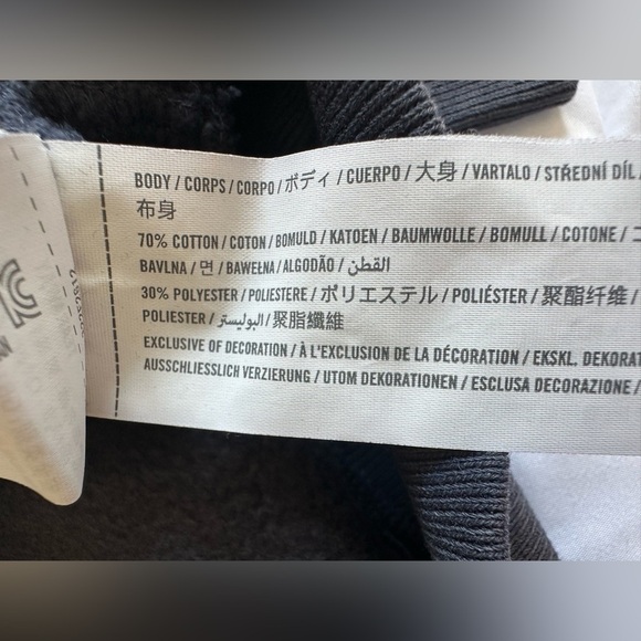 NWTs Men’s Size Large Hollister Boxy Fit Hoodie - Picture 4 of 4